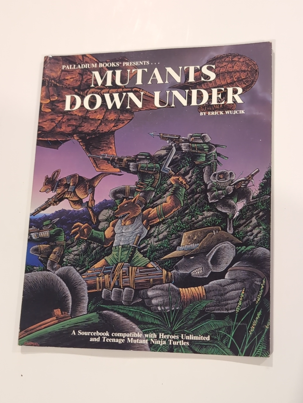 Mutants Down Under Sourcebook Palladium Books